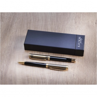 Logo trade promotional items picture of: Legato ballpoint and rollerball pen set